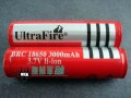 神火UltraFire 18650锂电池 3000毫安 3.7V 高容量充电电池11006