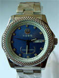 无贼出品-全机械全自动防水手表 镶钻设计高档-中国警察 军迷表B款20011