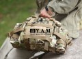 Y.A.M-高端产品-1000D面料molle系统两用超级大战术腰包-泥色50303