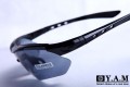 Y.A.M装备|防爆户外骑行运动眼镜 一套五色镜片可换-宝利来偏光镜