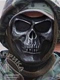 无贼出品 超骚M02二代超级恐怖骷髅战士面具/面罩 游戏万圣节面具90219