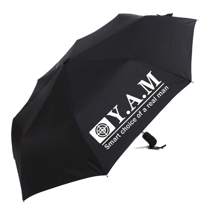 YAM正品 高品质双层自动大伞高尔夫伞/三折伞领导伞