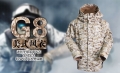 无贼出品-美式G8风衣迷彩冬装加厚风衣加绒加大 ECWCS 风衣男保暖